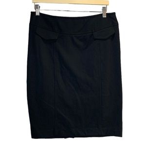 Style & Co. Women's Black Pencil Slip Skirt Size 12 Petite